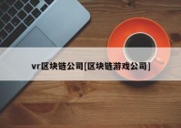 vr区块链公司[区块链游戏公司]